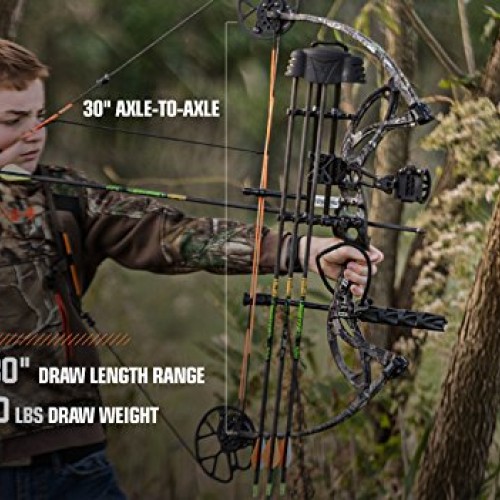 Bear Archery Cruzer G2 RTH Compound Bow - Moonshine Wildfire - Rig...