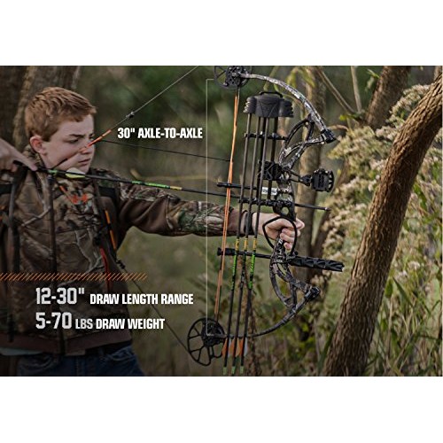 Bear Archery Cruzer G2 RTH Compound Bow - Moonshine Wildfire - Rig...