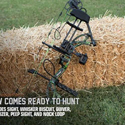 Bear Archery Cruzer G2 RTH Compound Bow - Moonshine Wildfire - Rig...