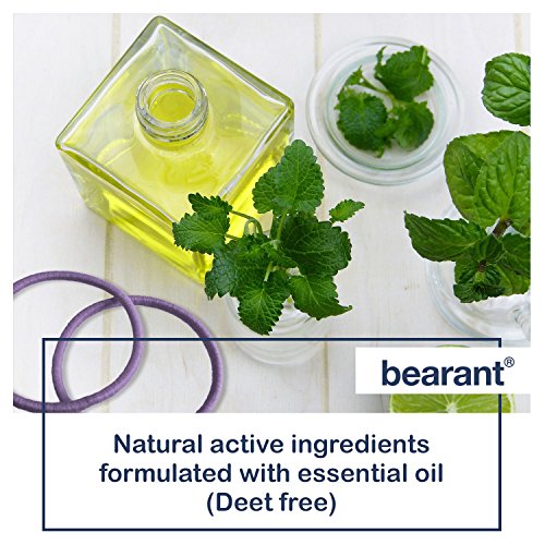 Bearant Elastic Lice Repellent Hair Bands - DEET-free, with Natura...