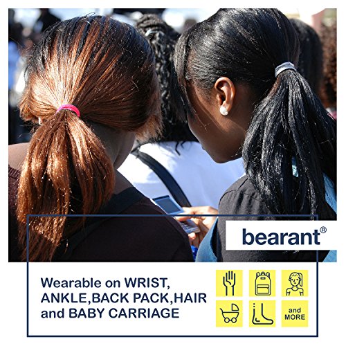 Bearant Elastic Lice Repellent Hair Bands - DEET-free, with Natura...