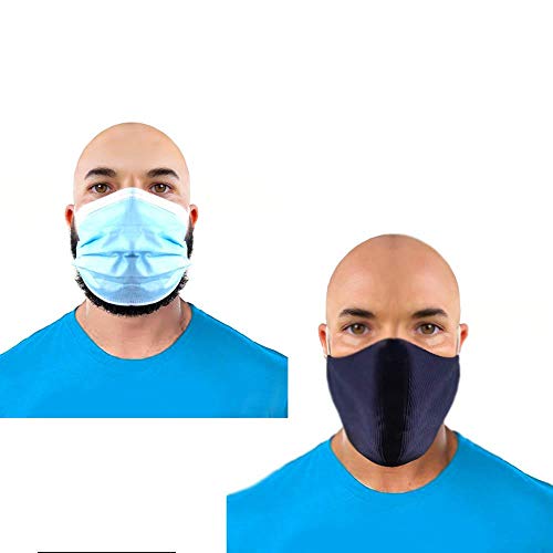 2 Pack- Fresh Mask Peppermint Mask Spray for Disposable & Reusable...