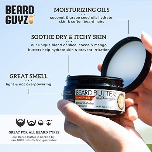 Beard Guyz Beard Butter - for Your Dry Beard 4 oz