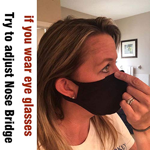 Cotton Cute Mouth Face Mouth Cover- Reusable Cotton Comfy Breathab...