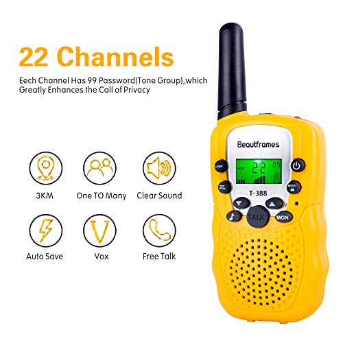Kids Walkie Talkies Ninos 3-14 Year Old Girl and Boy Gifts Toys 22...