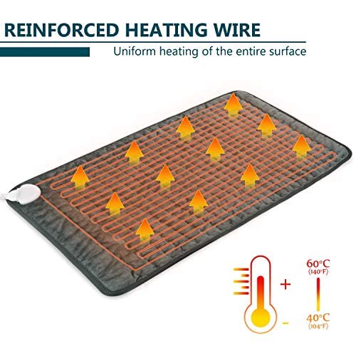 Heating pad Electric Heat Pad for Back Pain and Cramps Relax - Ele...