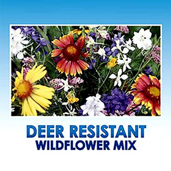 Deer Resistant/Tolerant Wildflower Seeds Bulk + 8 Bonus Gardening ...