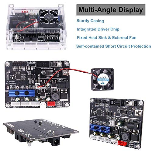 7000mw Laser Engraver CNC 3018 Pro Engraving Machine, GRBL Control...