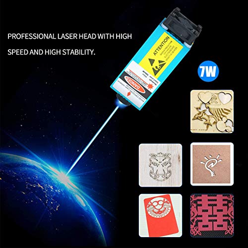 7000mW Laser Engraver CNC 3018 Pro-M Engraving Machine, GRBL Contr...