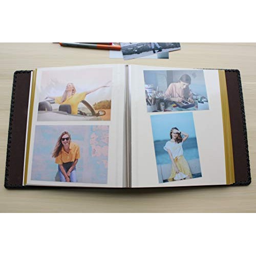 Beautyus Photo Album Book, Family Album, Leather Cover, Holds 3x5,...