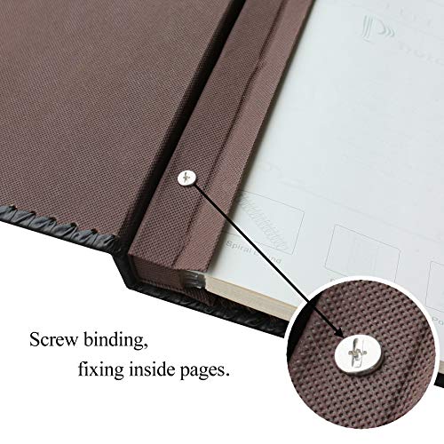 Beautyus Photo Album Book, Family Album, Leather Cover, Holds 3x5,...