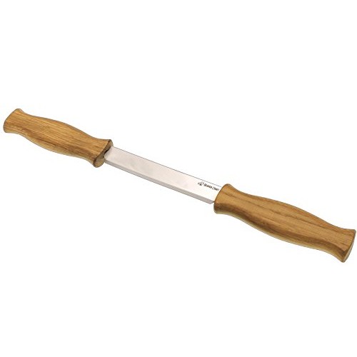 BeaverCraft Draw Knife DK1-4,3 Straight Debarking Shave Woodworki...