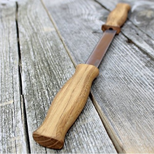 BeaverCraft Draw Knife DK1-4,3 Straight Debarking Shave Woodworki...