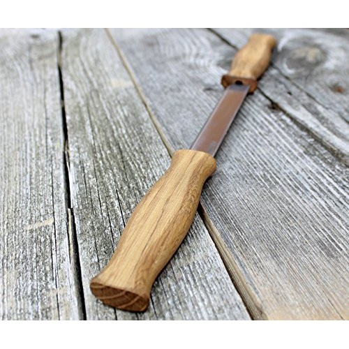 BeaverCraft Draw Knife DK1-4,3 Straight Debarking Shave Woodworki...
