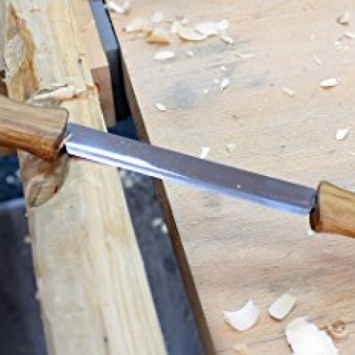 BeaverCraft Draw Knife DK1-4,3 Straight Debarking Shave Woodworki...