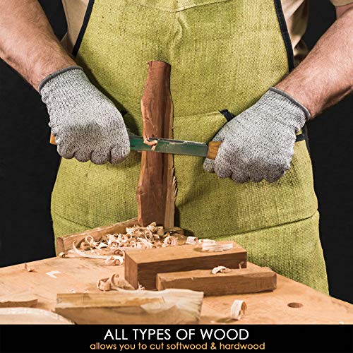 BeaverCraft Draw Knife Woodworking Tool 4.3 Drawknife Wood Carvin...