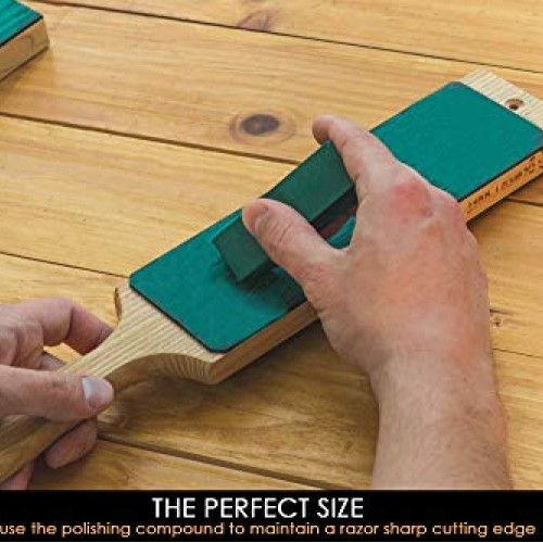 BeaverCraft, Green Strop Compound PP02 - Chromium Oxide Green Roug...
