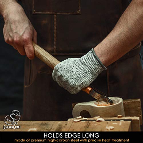 BeaverCraft Hook Knife Wood Carving SK2 Long Knives Spoon Carving ...