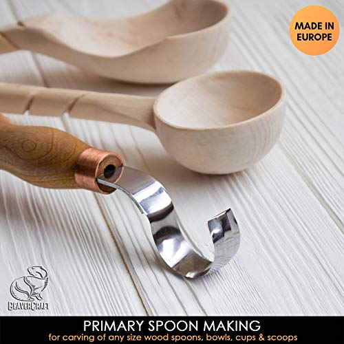 BeaverCraft Hook Knife Wood Carving SK2 Long Knives Spoon Carving ...