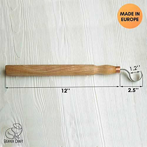 BeaverCraft Hook Knife Wood Carving SK2 Long Knives Spoon Carving ...
