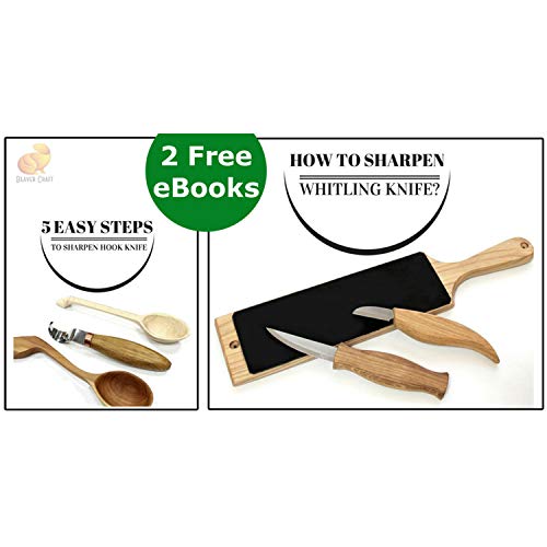 BeaverCraft Hook Knife Wood Carving SK2 Long Knives Spoon Carving ...