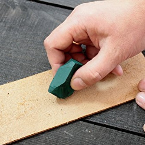 BeaverCraft Leather Honing Strop with Polishing Compound LS2P1SR41...