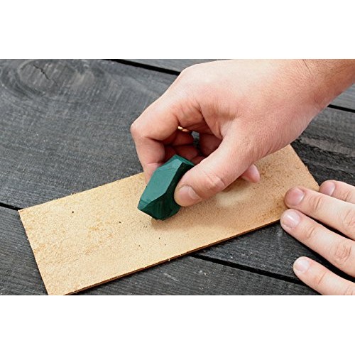 BeaverCraft Leather Honing Strop with Polishing Compound LS2P1SR41...