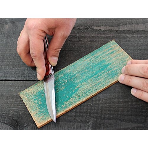 BeaverCraft Leather Honing Strop with Polishing Compound LS2P1SR41...