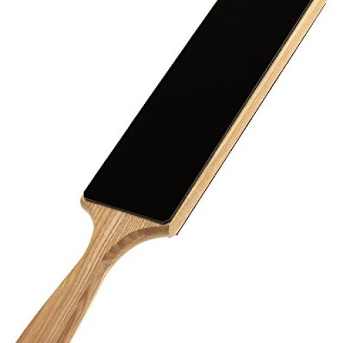 BeaverCraft LS1P1 Leather Strop 3 x 8 Paddle Strop with Compound...