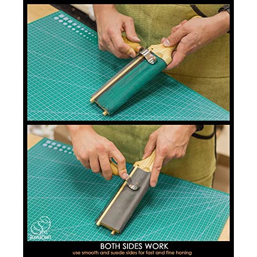BeaverCraft LS5P1 Wood Carving Strop Wood Carving Gouge Hook Knife...