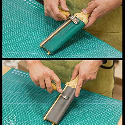 BeaverCraft LS5P1 Wood Carving Strop Wood Carving Gouge Hook Knife...