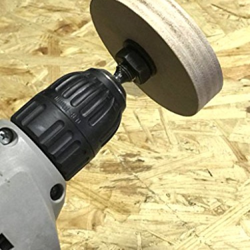 BeaverCraft PW1 Sharpening Wheel Stropping 3 Wheel Leather Wheel ...