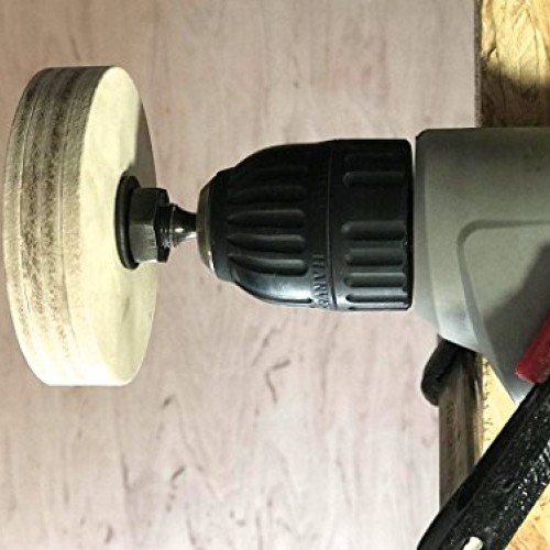 BeaverCraft PW1 Sharpening Wheel Stropping 3 Wheel Leather Wheel ...