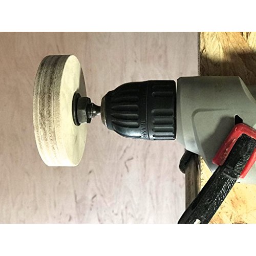 BeaverCraft PW1 Sharpening Wheel Stropping 3 Wheel Leather Wheel ...