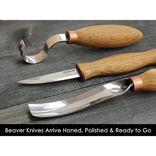 BeaverCraft S14 Wood Carving Tools Kit Wood Carving Set Wood Carvi...