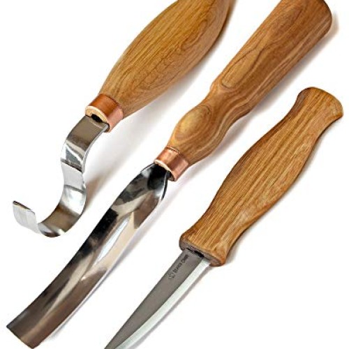 BeaverCraft S14 Wood Carving Tools Kit Wood Carving Set Wood Carvi...