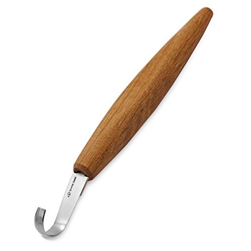 BeaverCraft Spoon Carving Hook Knife SK5 2 - Double Sided Sharpen...