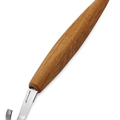 BeaverCraft Spoon Carving Hook Knife SK5 2 - Double Sided Sharpen...