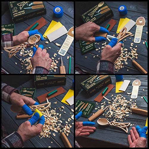 BeaverCraft, Spoon Carving Kit for Beginners DIY04 - Wood Carving ...