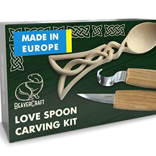 BeaverCraft, Spoon Carving Kit for Beginners DIY04 - Wood Carving ...