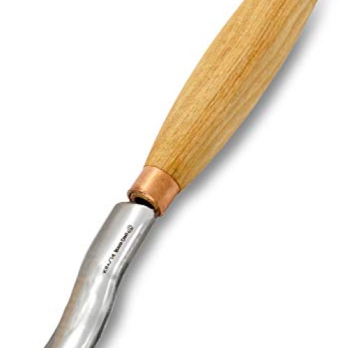 BeaverCraft, Wood Carving Bent Gouge K8a/14 0.55 - Spoon Carving ...