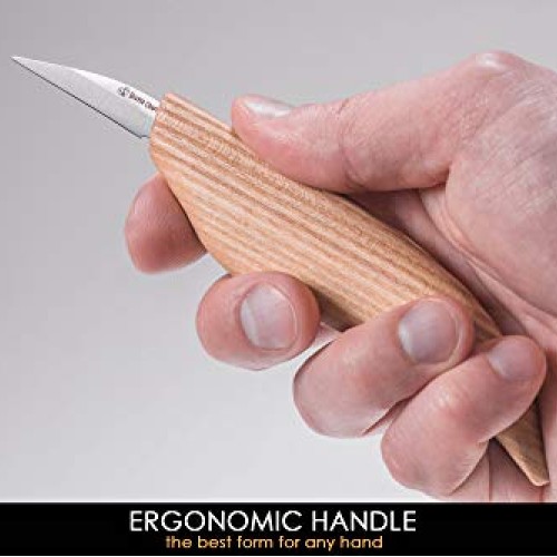 BeaverCraft Wood Carving Detail Knife C15 1.5 Whittling Knife for...