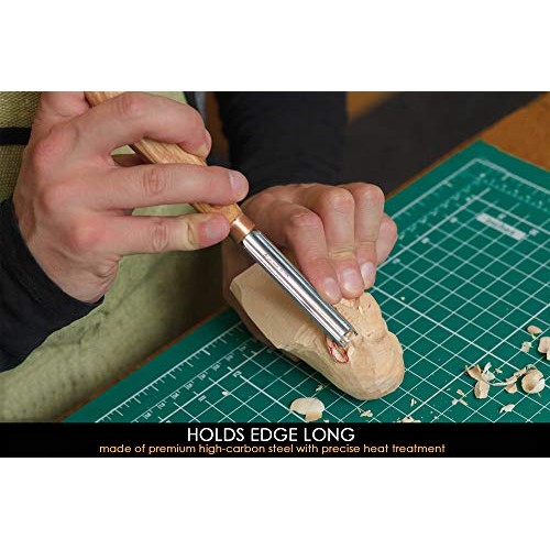 BeaverCraft Wood Carving Gouge K9/10 Woodworking Hand Chisel Compa...