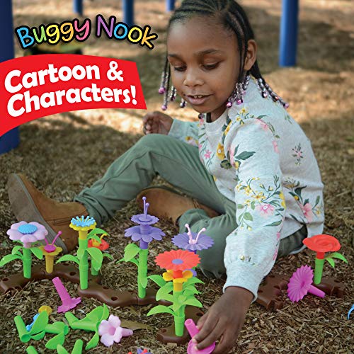 Buggy Nook Flower Garden Building Toys Set - Build Activity Garden...