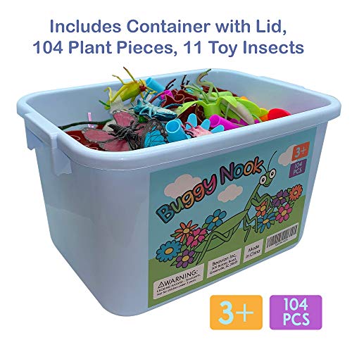 Buggy Nook Flower Garden Building Toys Set - Build Activity Garden...