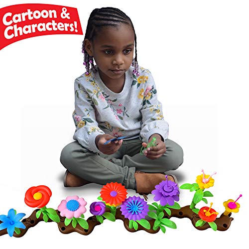 Buggy Nook Flower Garden Building Toys Set - Build Activity Garden...
