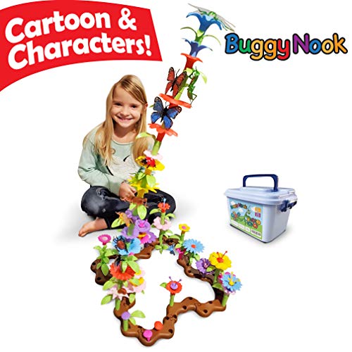 Buggy Nook Flower Garden Building Toys Set - Build Activity Garden...