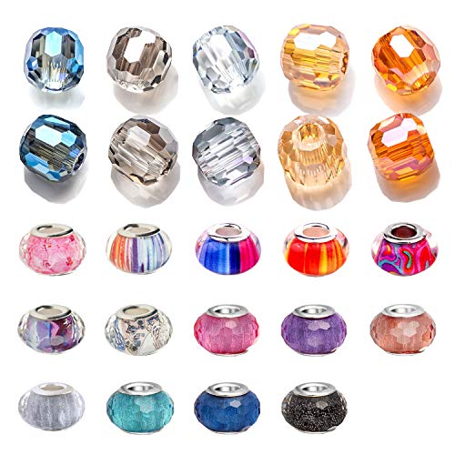 iCARNIVAL DIY Charm Bracelet Making Kit, with Pearl Cage Pendant J...