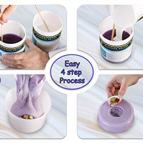 Silicone Mold Making Kit – Creative Silicone Molds for Art Project...