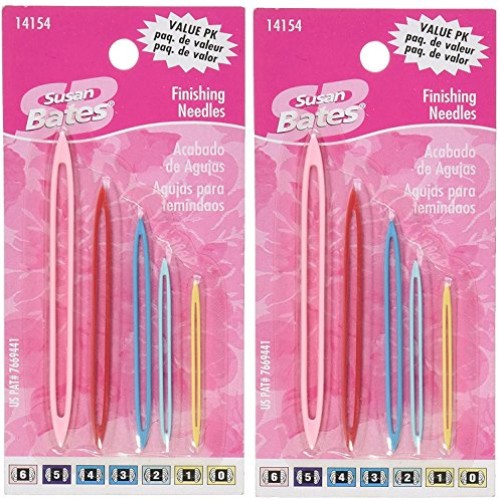 Susan Bates 14154 Finishing Value Pack Knitting Needle, Assorted ...